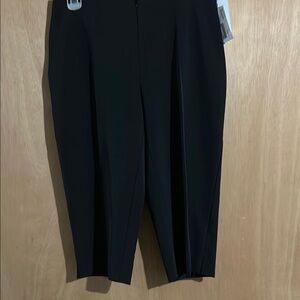 NWT Joseph Ribkoff Black Dress Capri Pants